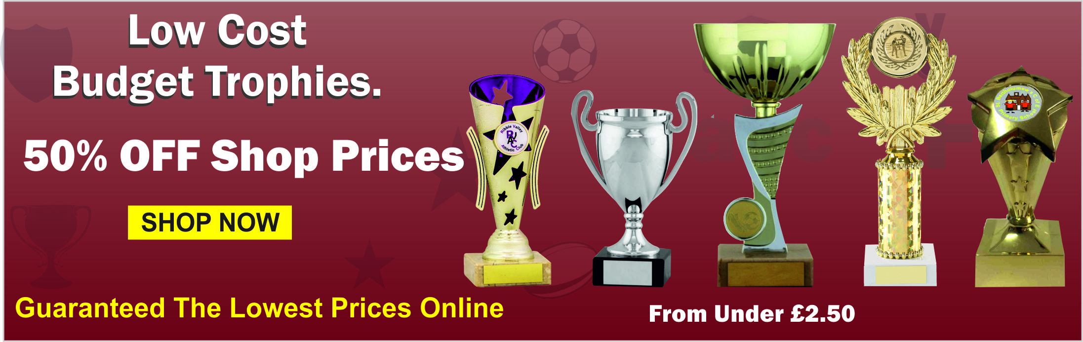 Massive range of School Trophies & Awards